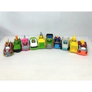 Paw Patrol Mighty Pups True Metal Diecast Cars Lot Of 10